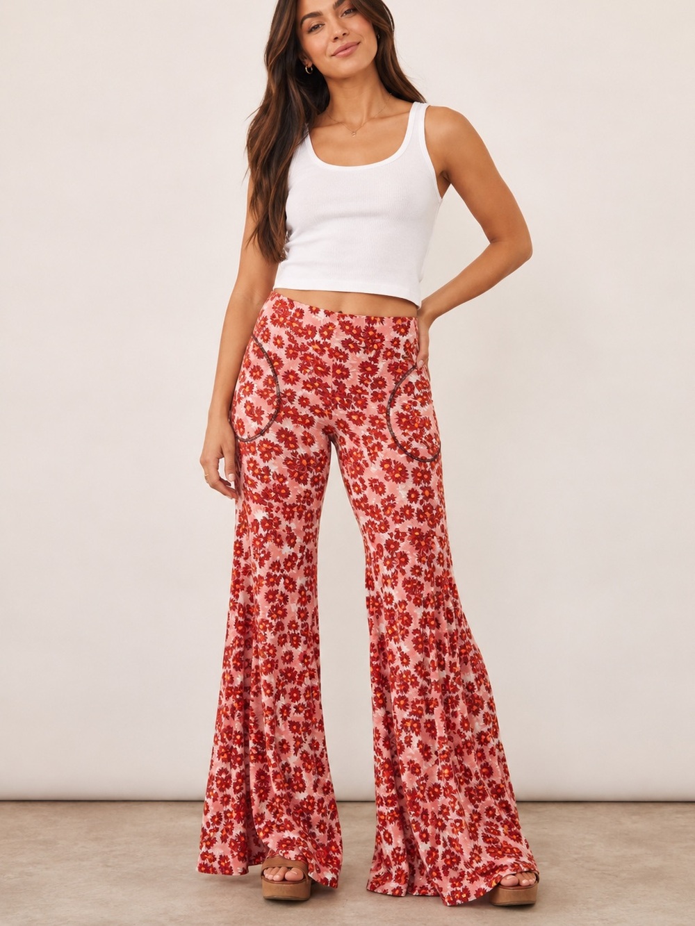 Big Bells flare pants from the bohemian clothing brand Hand Jive